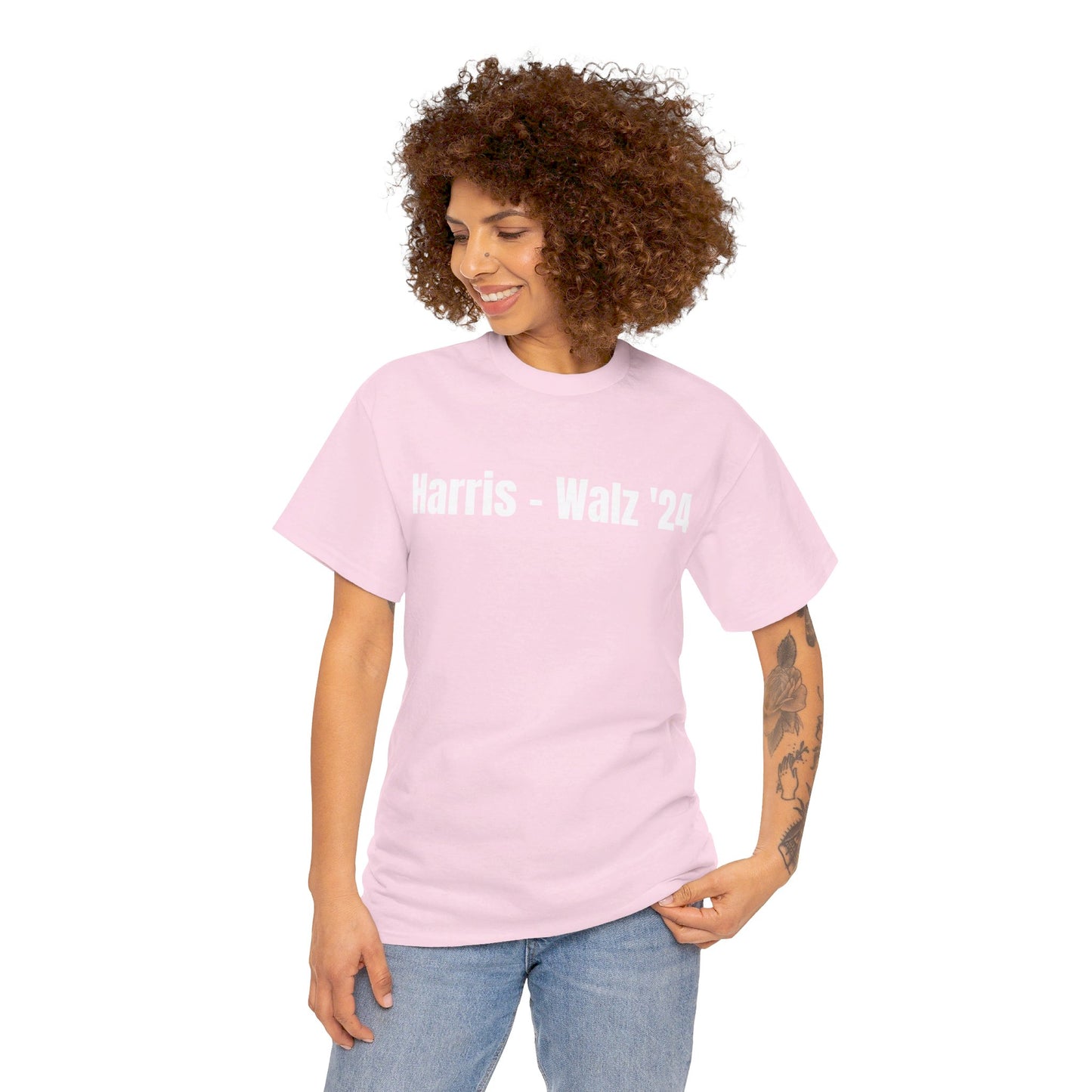 Harris-Walz Unisex Heavy Cotton Tee