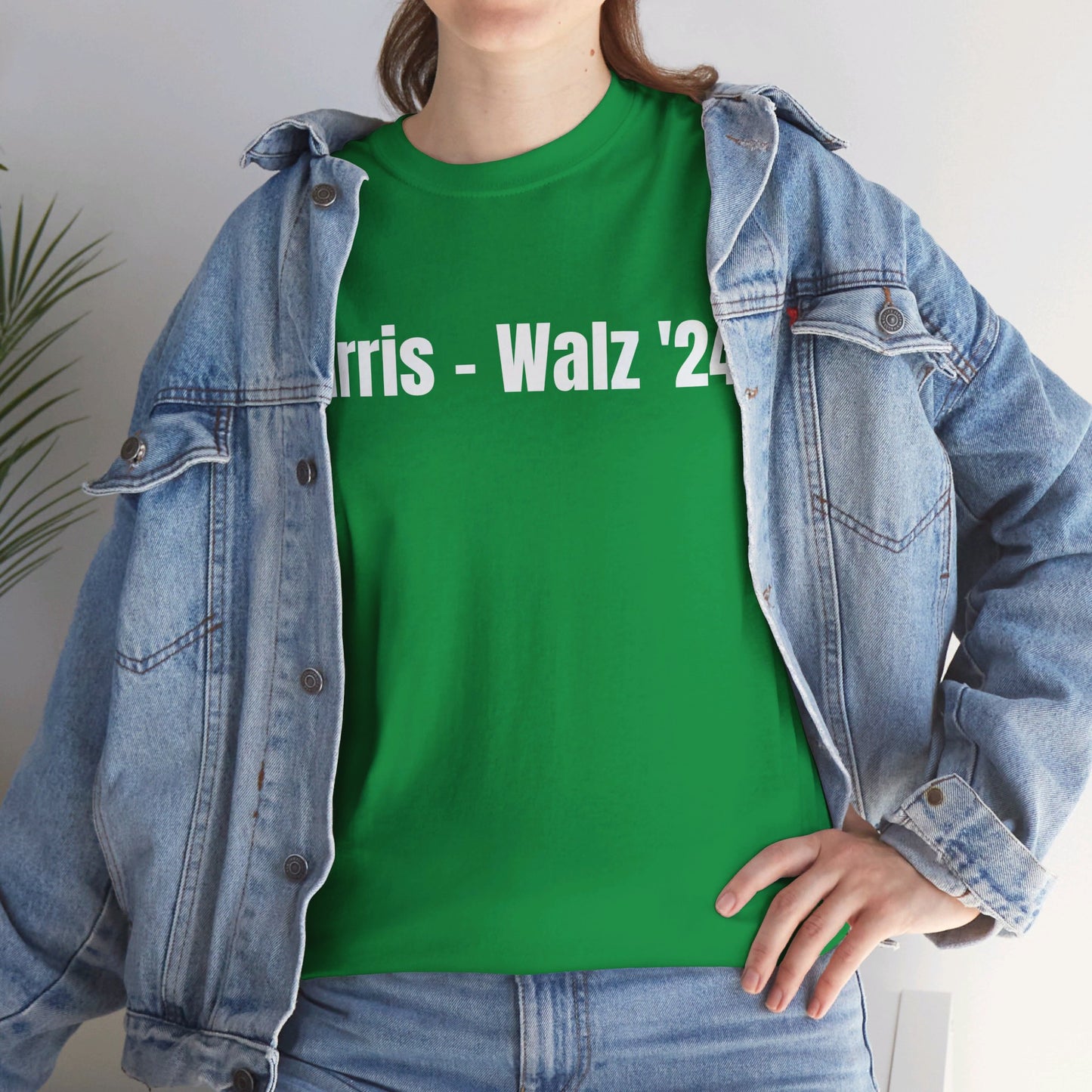 Harris-Walz Unisex Heavy Cotton Tee