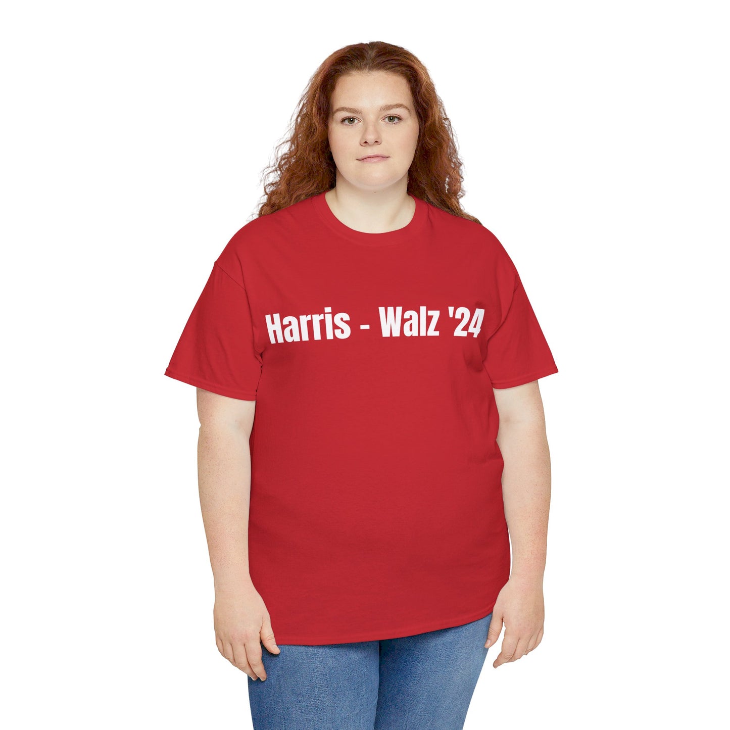 Harris-Walz Unisex Heavy Cotton Tee