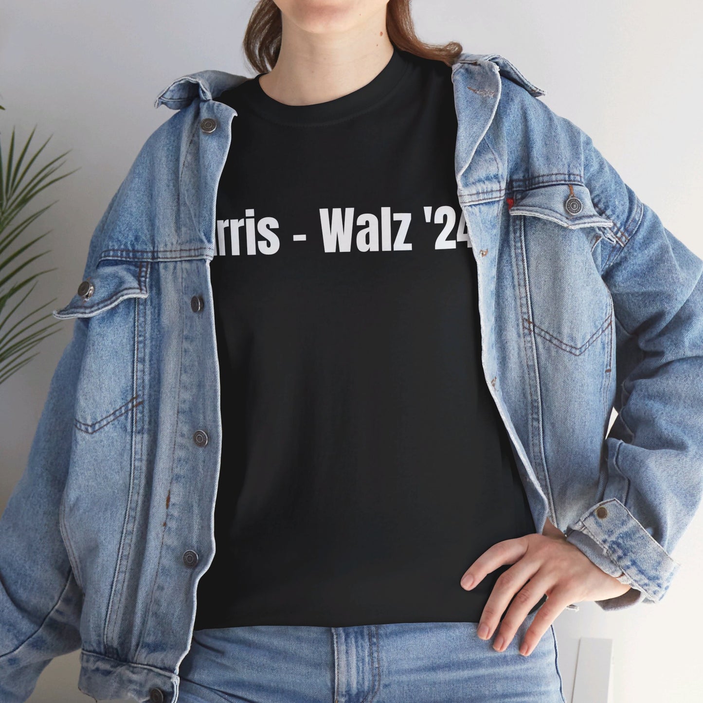 Harris-Walz Unisex Heavy Cotton Tee