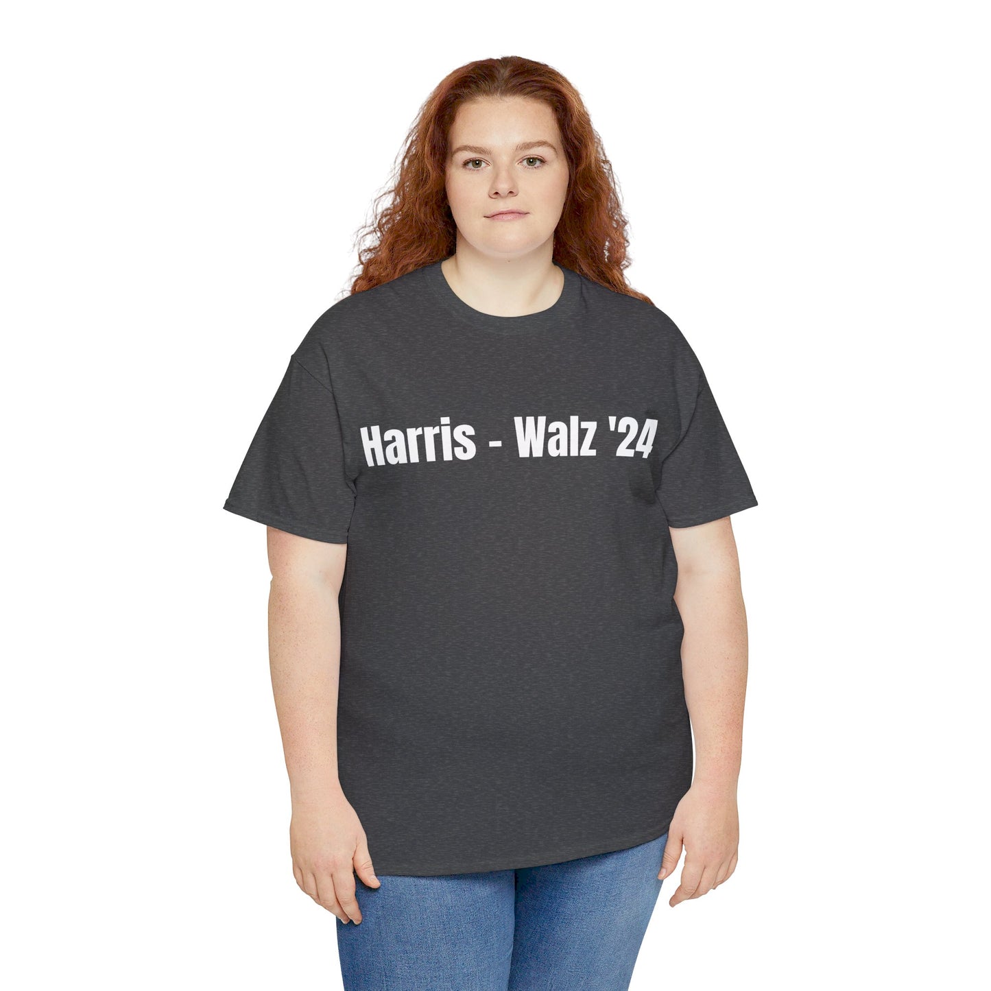 Harris-Walz Unisex Heavy Cotton Tee