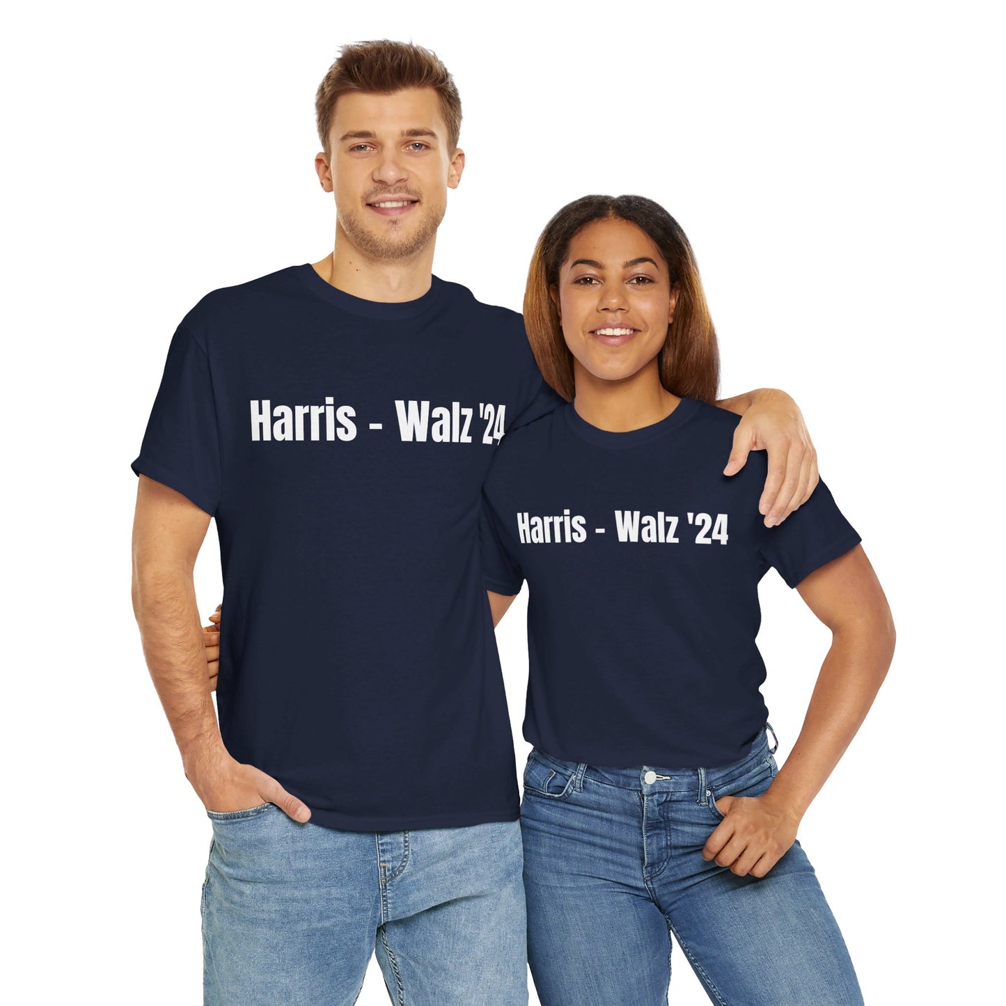 Harris-Walz Unisex Heavy Cotton Tee