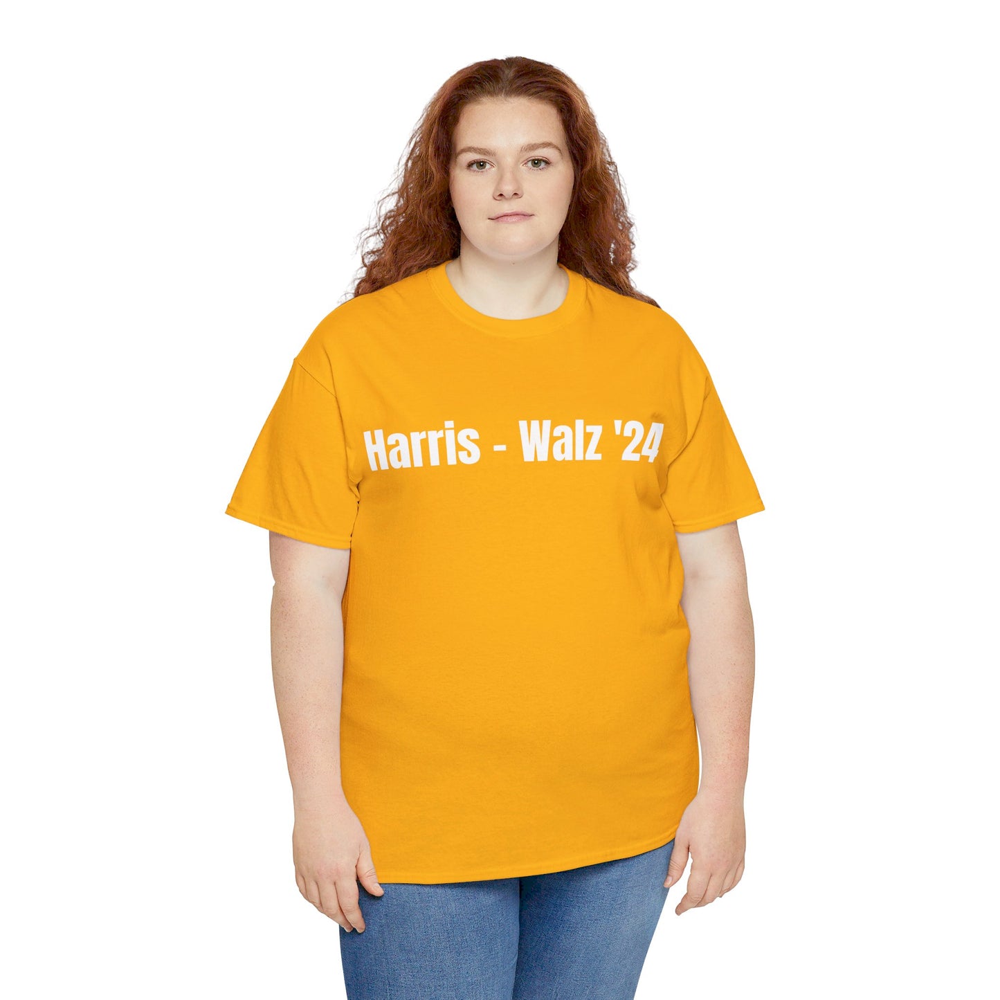 Harris-Walz Unisex Heavy Cotton Tee