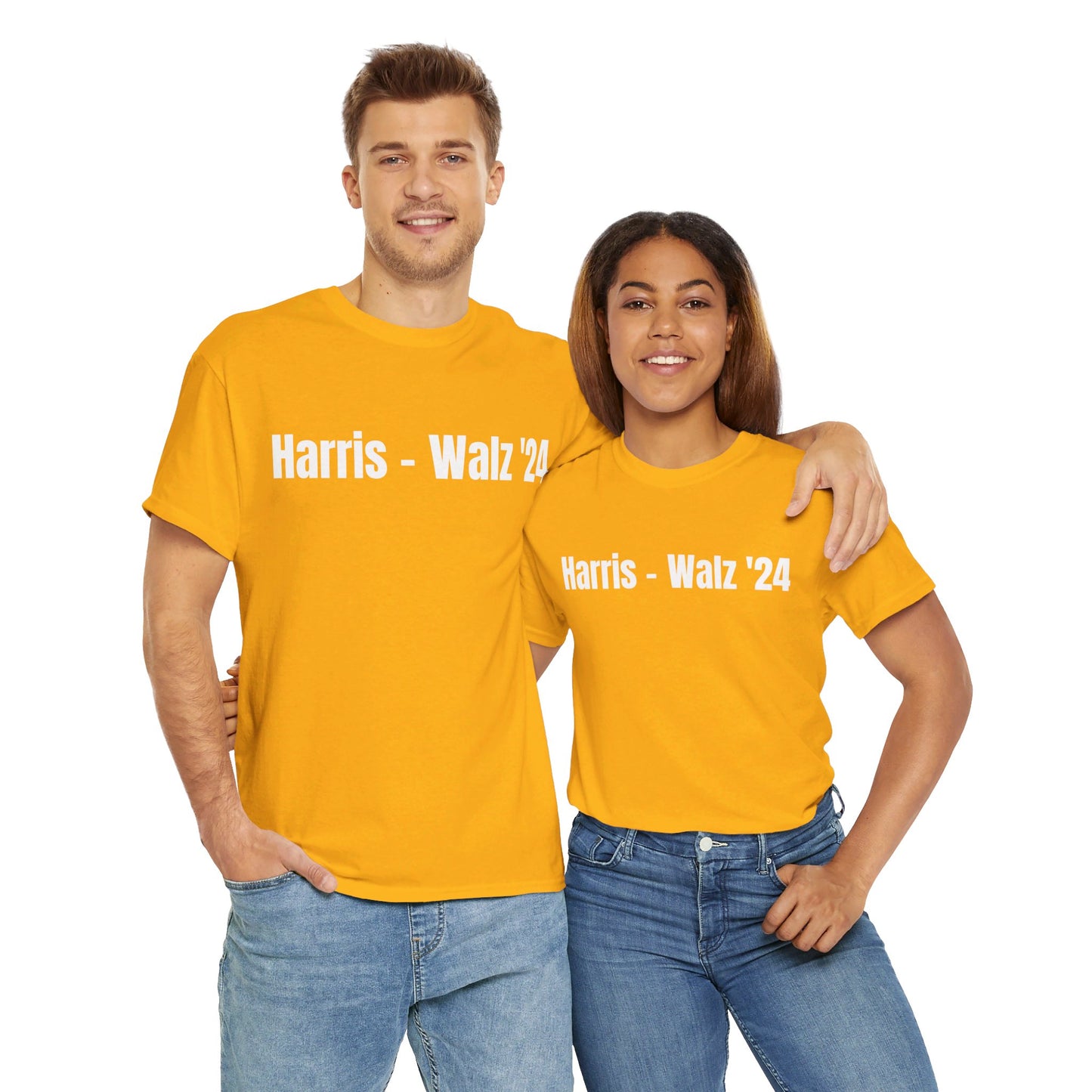 Harris-Walz Unisex Heavy Cotton Tee