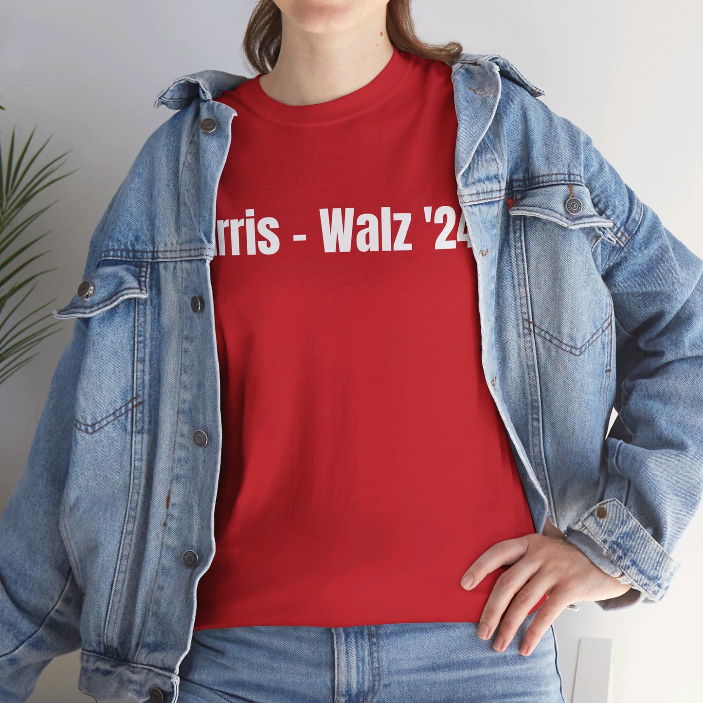 Harris-Walz Unisex Heavy Cotton Tee