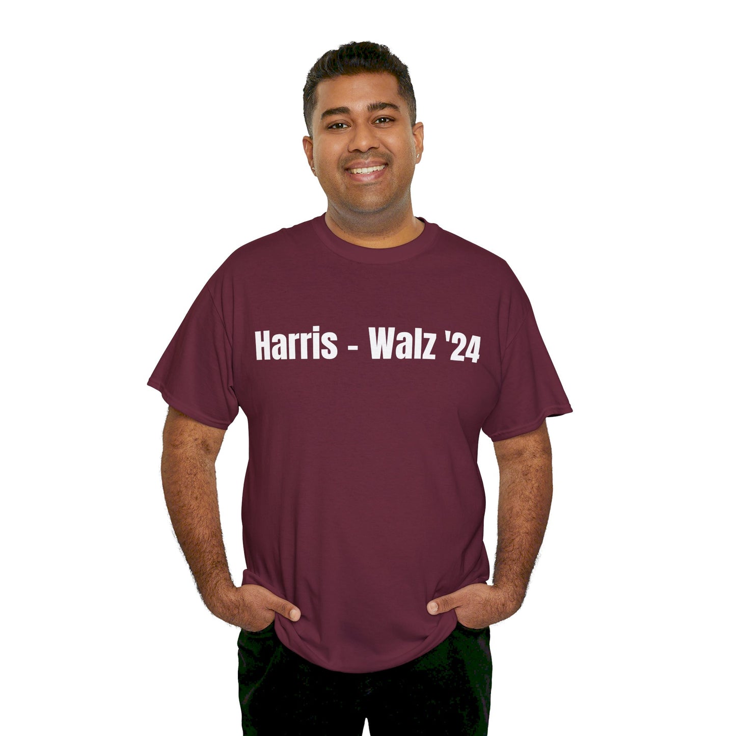 Harris-Walz Unisex Heavy Cotton Tee