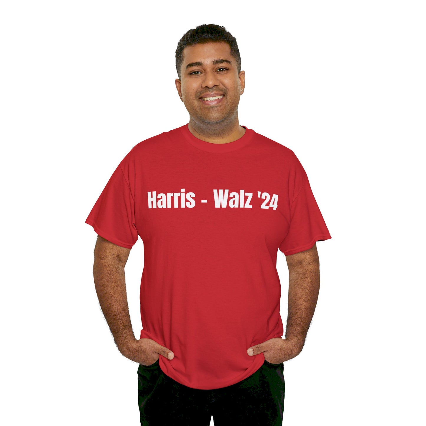 Harris-Walz Unisex Heavy Cotton Tee