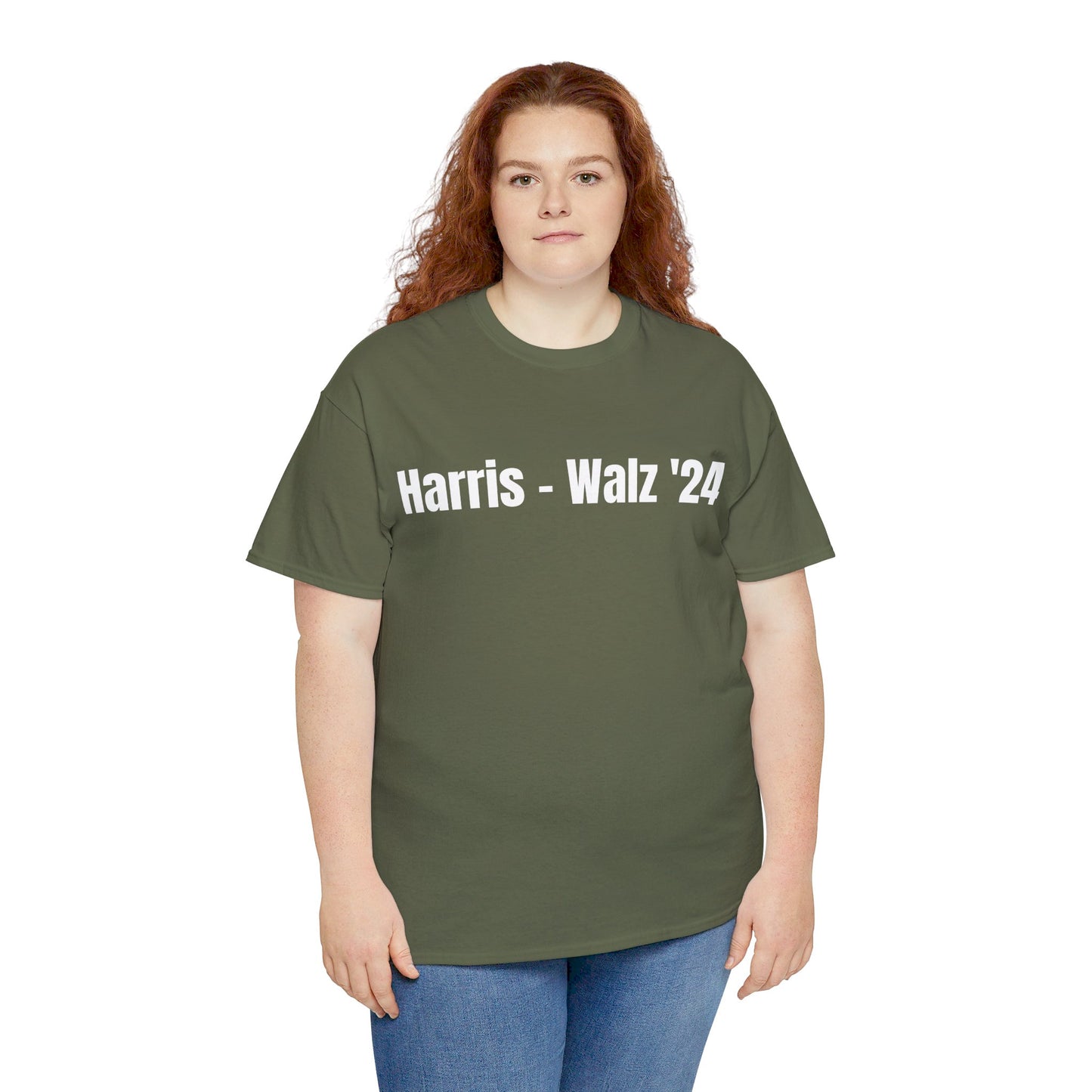 Harris-Walz Unisex Heavy Cotton Tee