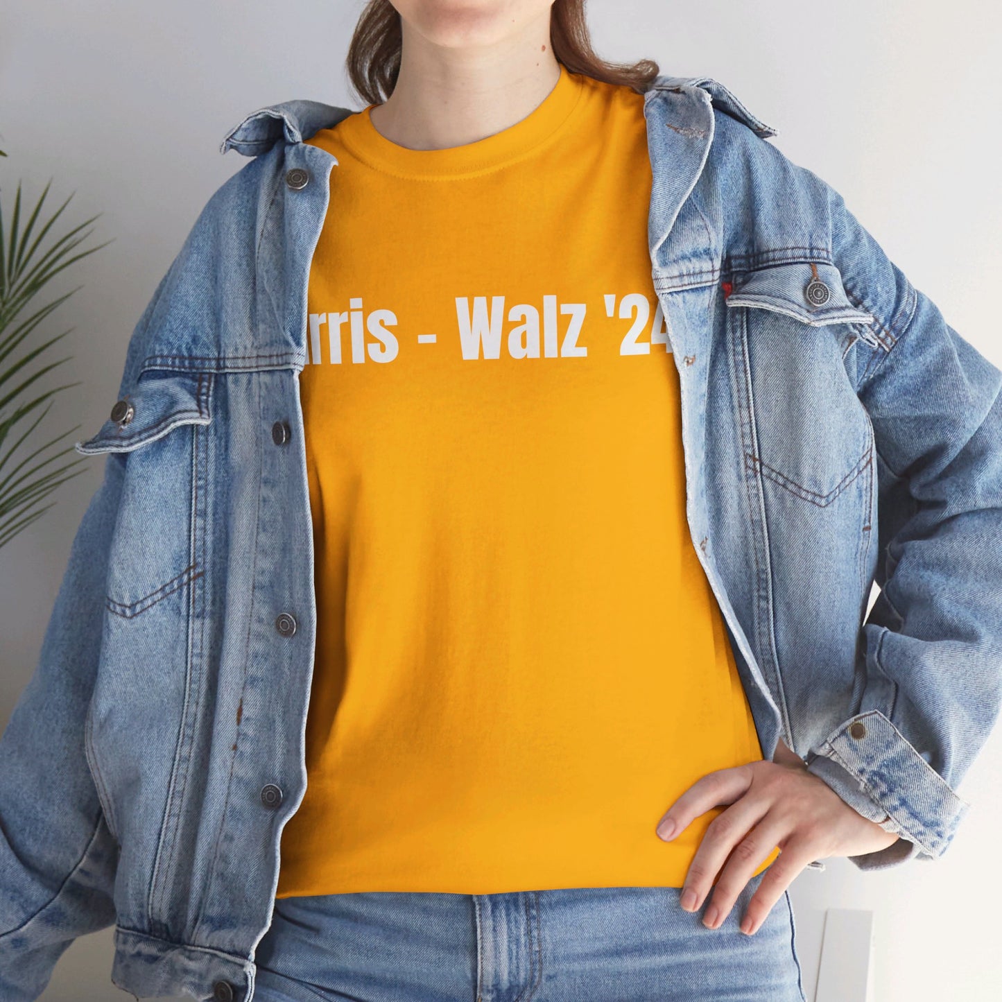 Harris-Walz Unisex Heavy Cotton Tee