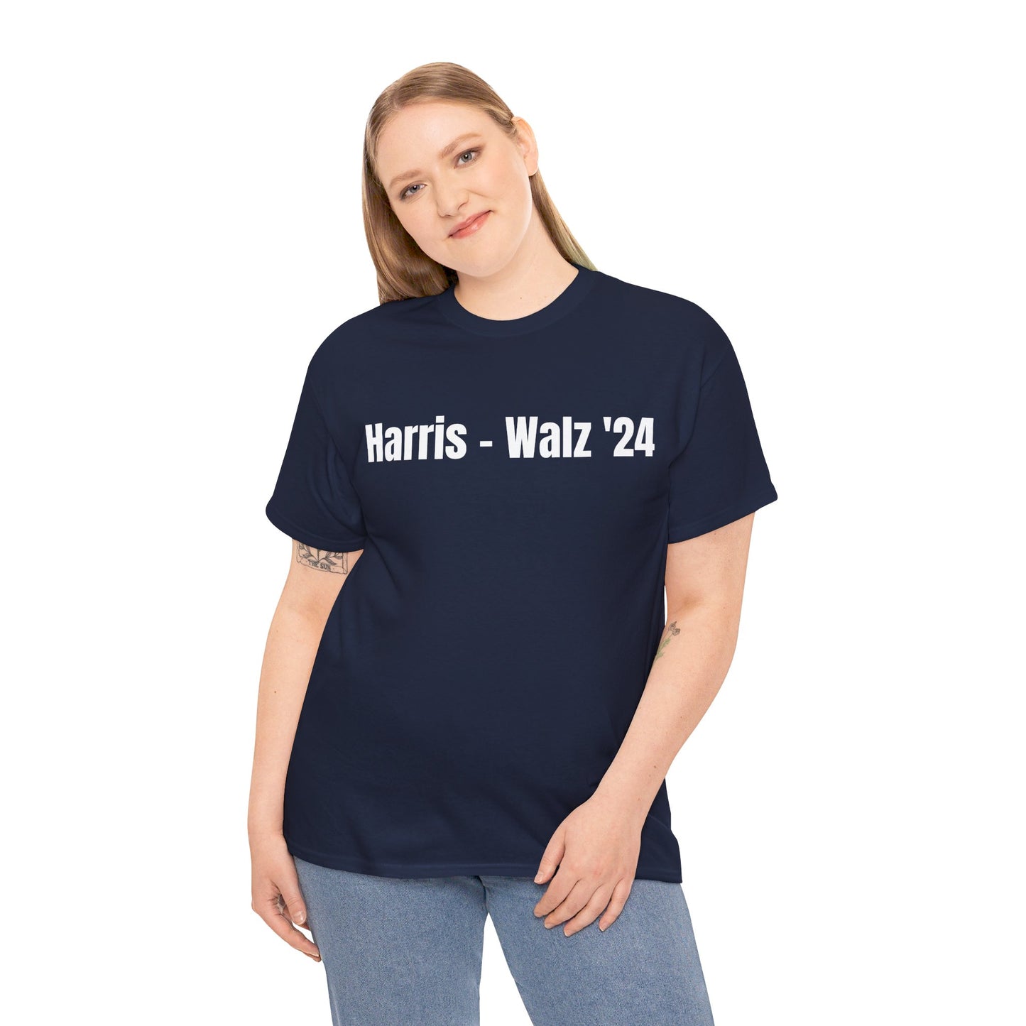 Harris-Walz Unisex Heavy Cotton Tee