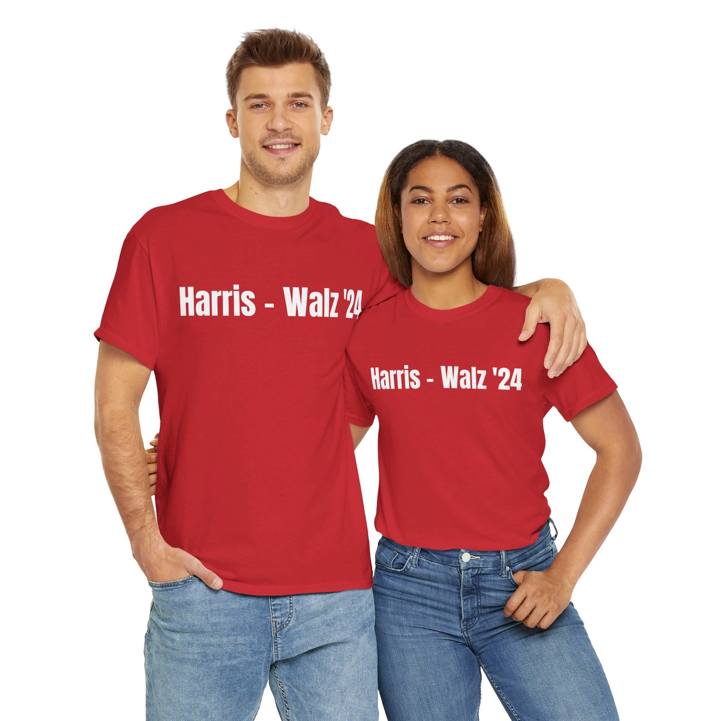 Harris-Walz Unisex Heavy Cotton Tee