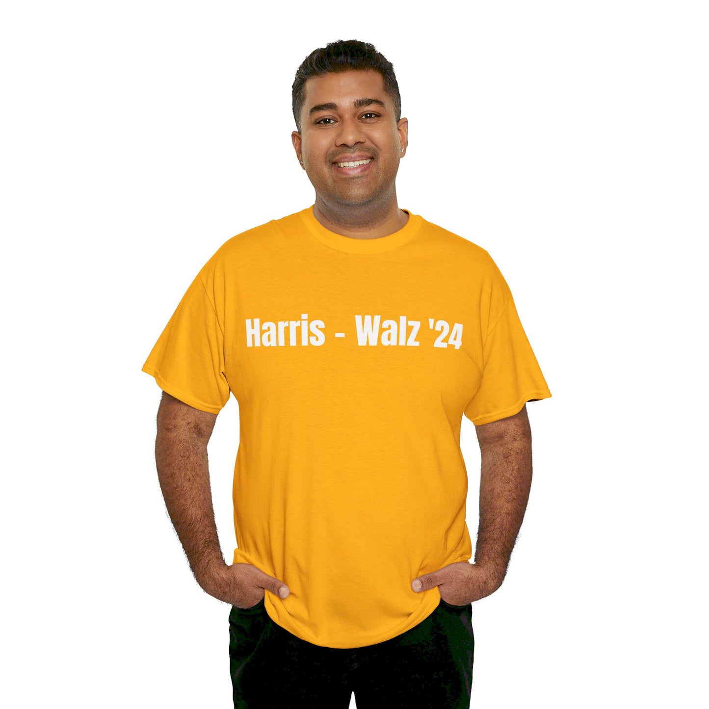 Harris-Walz Unisex Heavy Cotton Tee